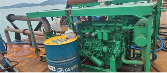 196HP 워터 펌프 엔진